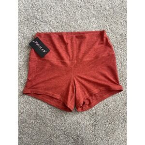 Women's Peachy Athletic Workout Shorts Extra Peachy Orange Size‎ Large